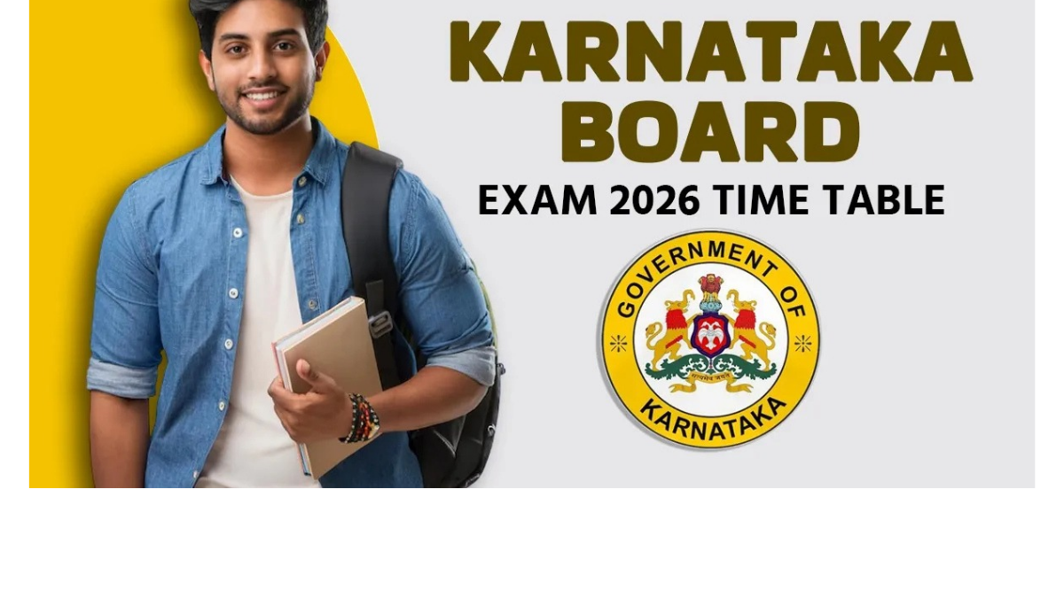 Karnataka Board Time Table 2026