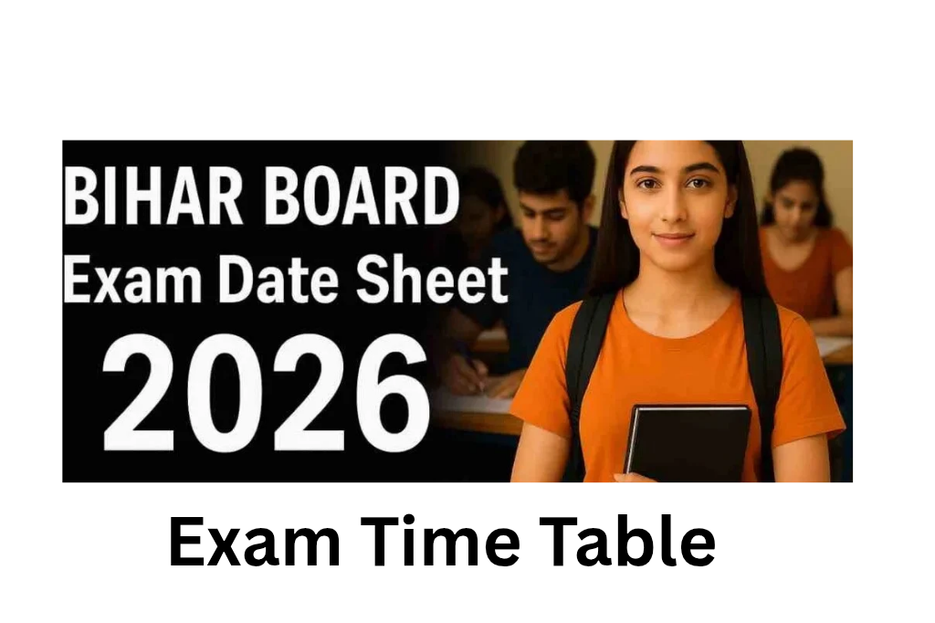 Bihar Board 10th Exam Date 2026 Time Table